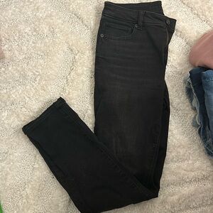american eagle black skinny jeans